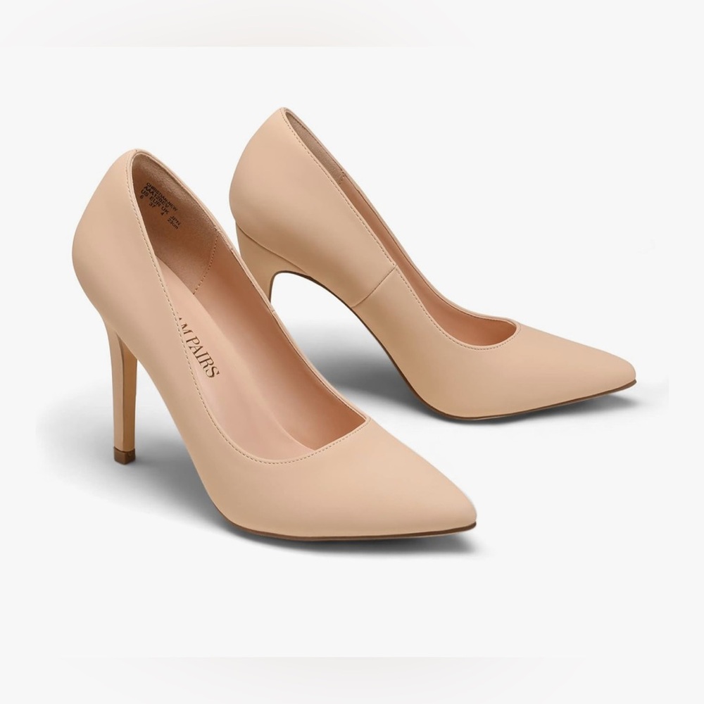❤️DREAMS PARIS Elegant zapatillas nude size #9.5 ❤️